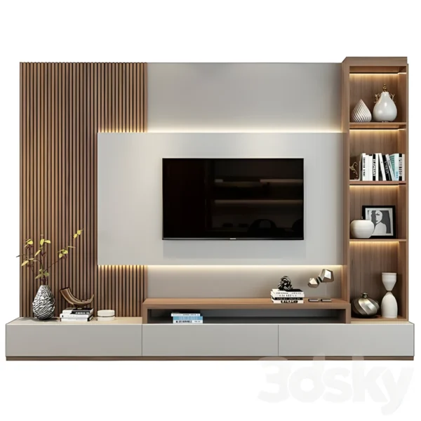 WoodenModernMediaWall