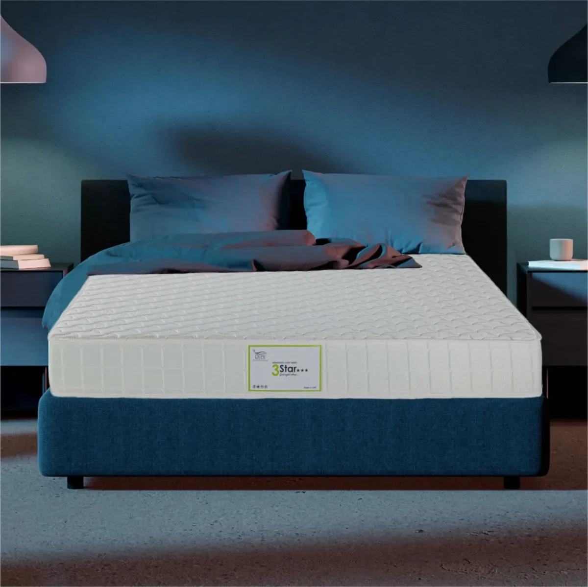 3Star Mattress Bonnell Spring Medical Foam Mattress by Ruby Mattresses King Size