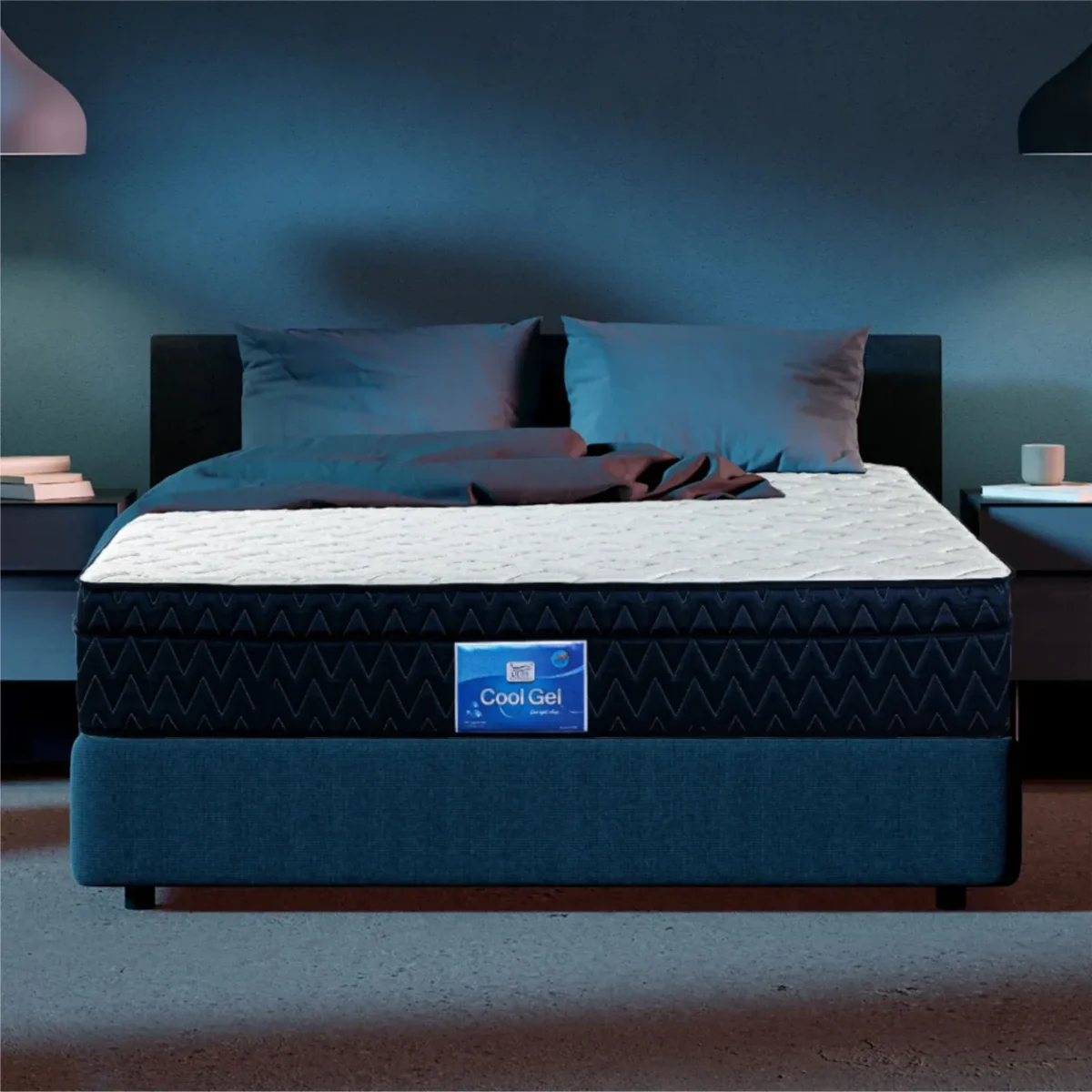 Cool Gel memory foam pocket spring Mattress by Ruby Mattress