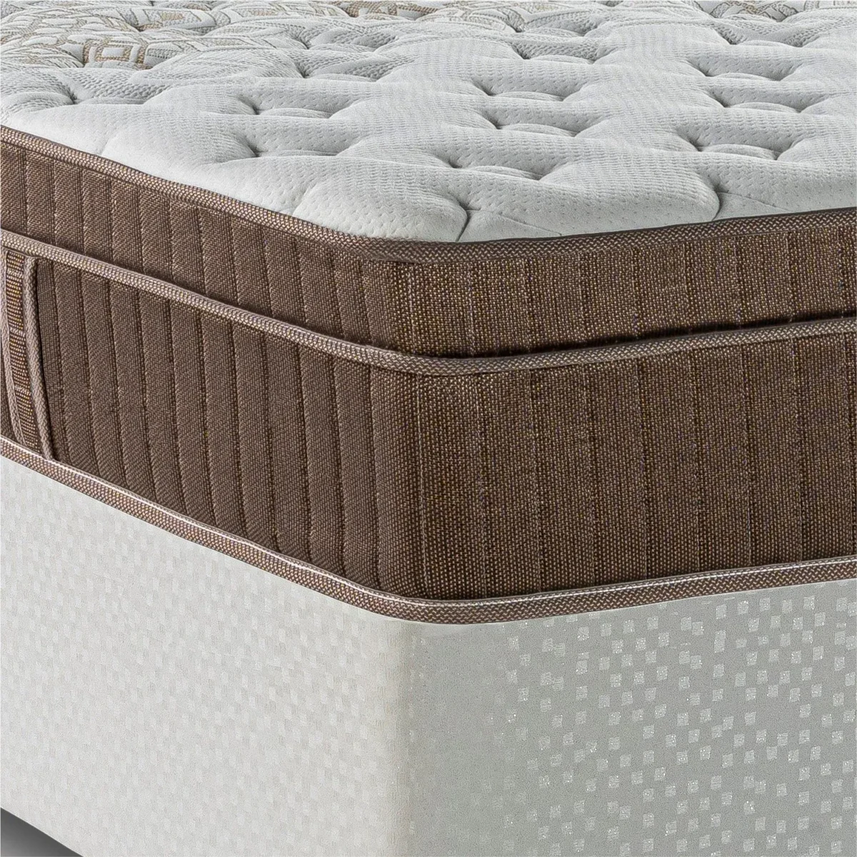 Emotive Pocket Spring Mattress by Ruby Mattresses corner side