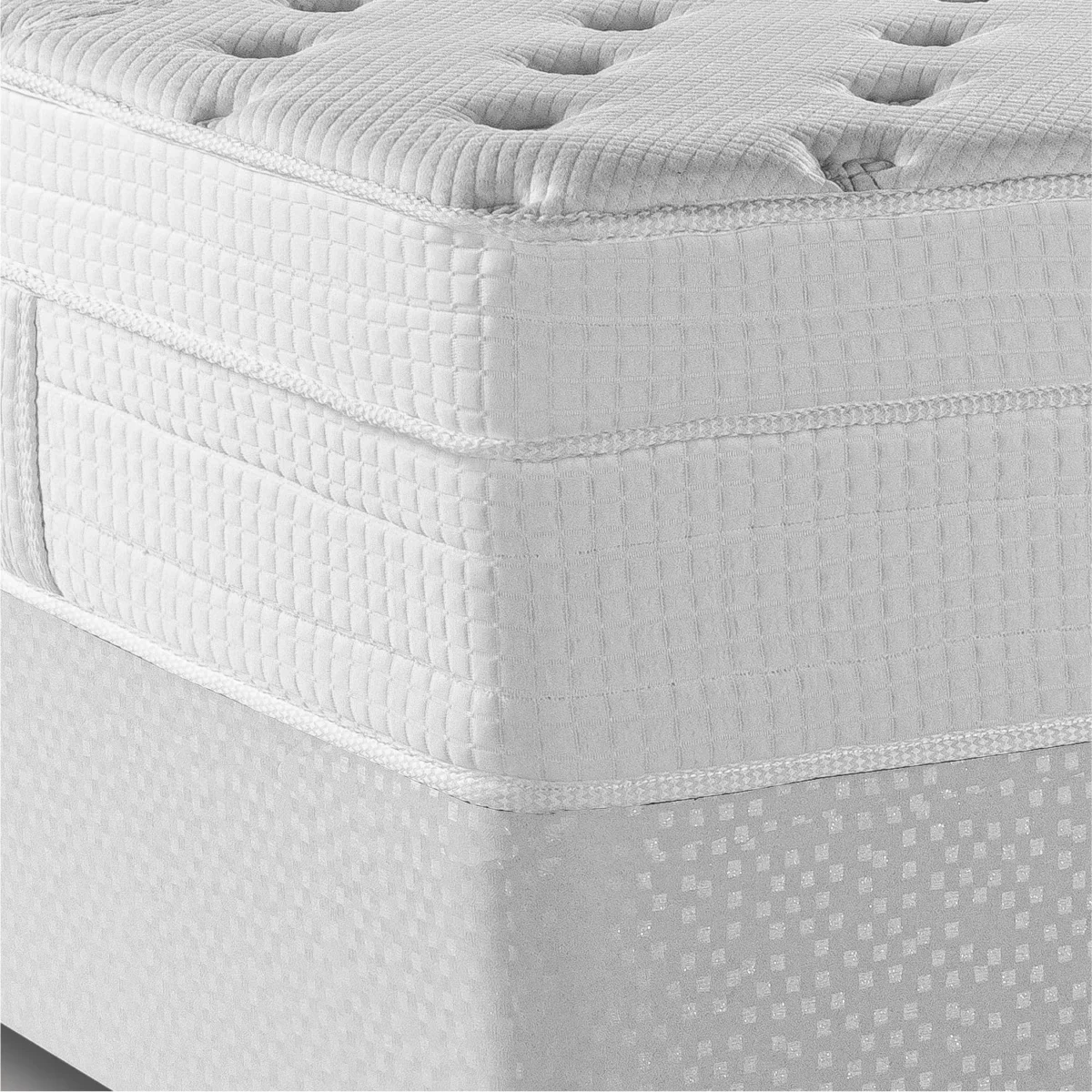 Ruby Mattress Dorchester memory foam pocket spring mattress corner
